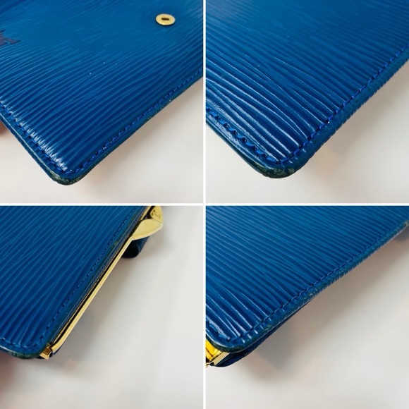 Louis Vuitton Blue Wallet - Picture 5 of 11